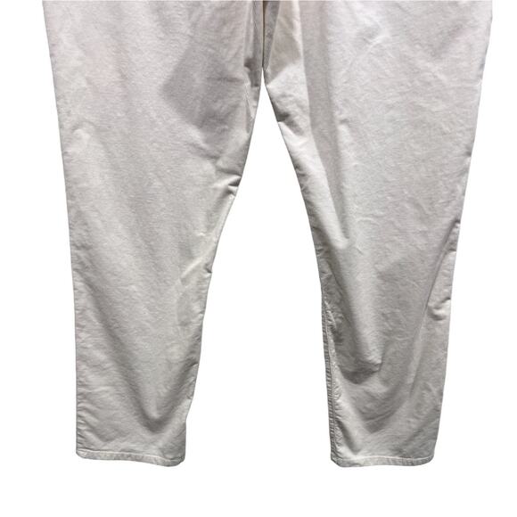 Coldwater Creek Wmns 12 Straight Leg Corduroy Stretch Trouser Pants Cream/Ivory - Picture 7 of 12